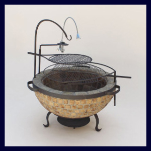 Boma Fire-Pit 900 Mosaic with Accessories