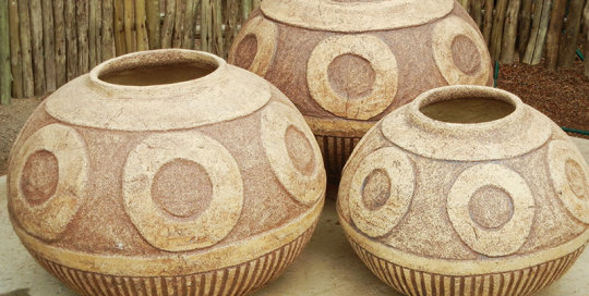 Stonecraft Circle Feature Pots